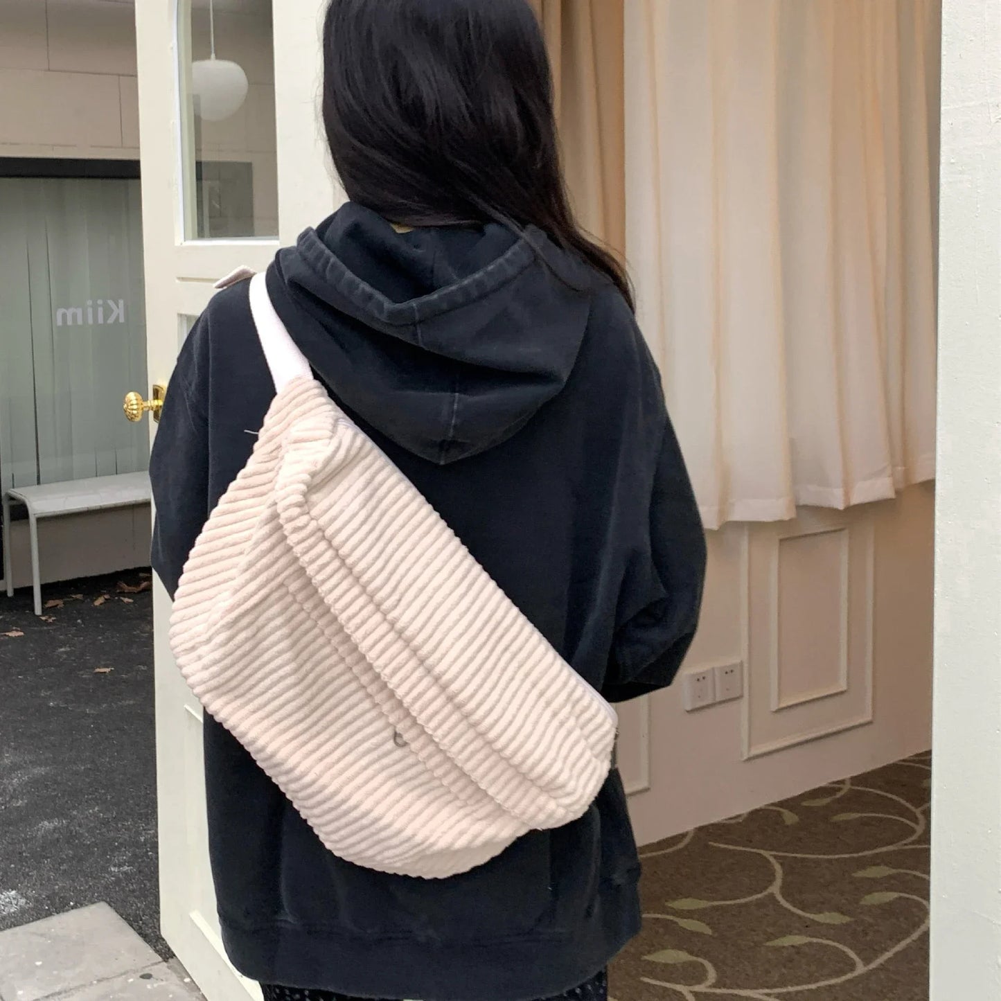 Summit Corduroy Sling Bag
