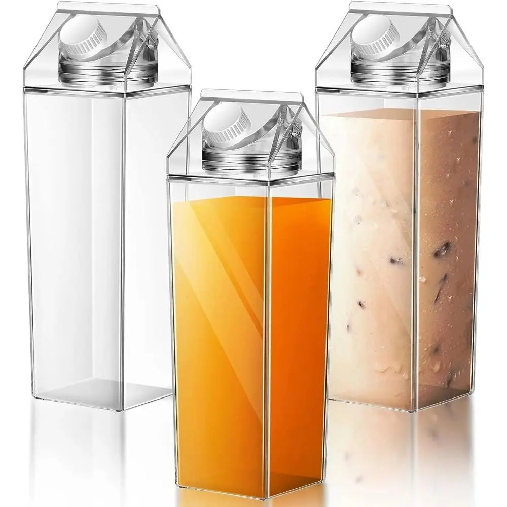 Transparent Juice Carton