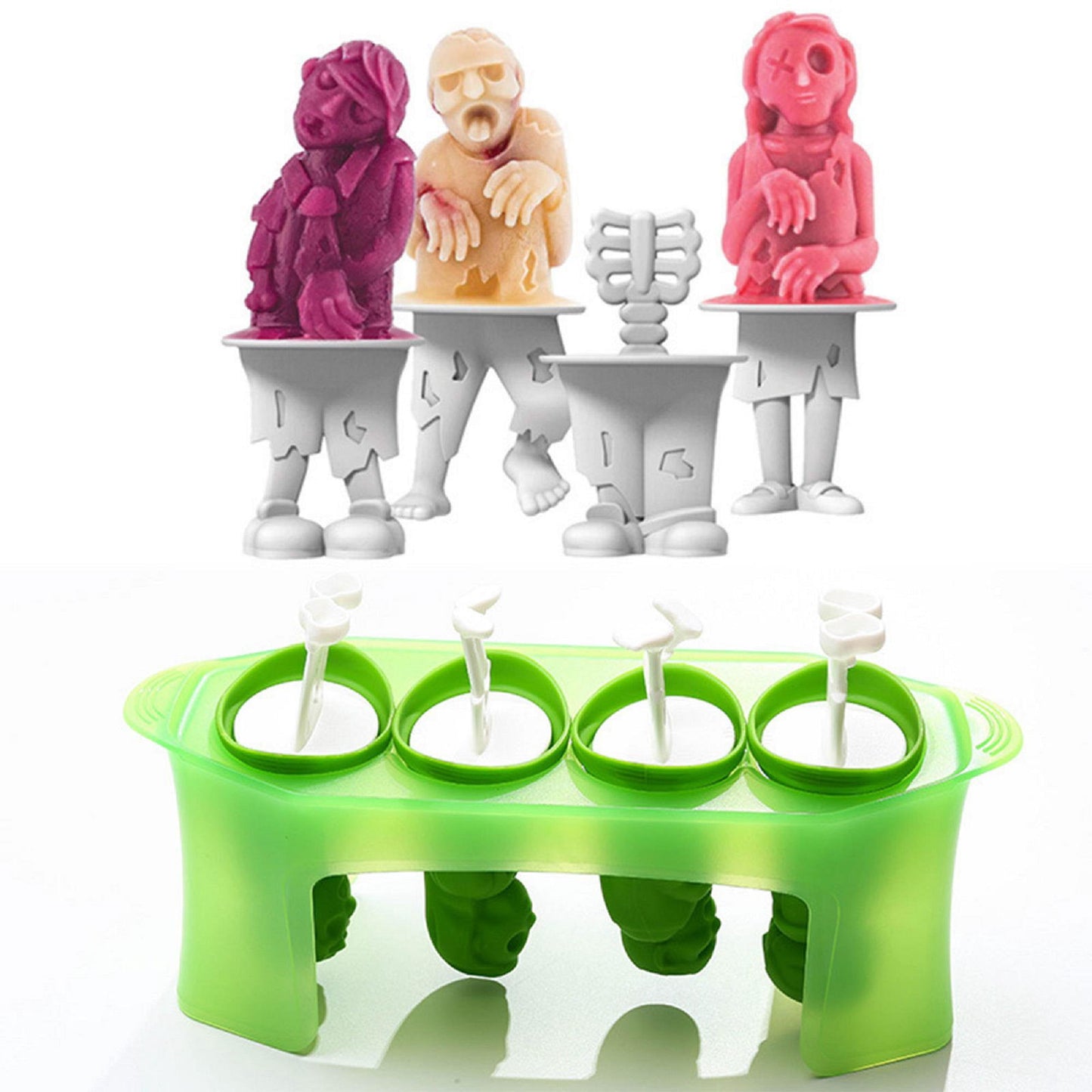 Chilling Zombie Popsicle Molds