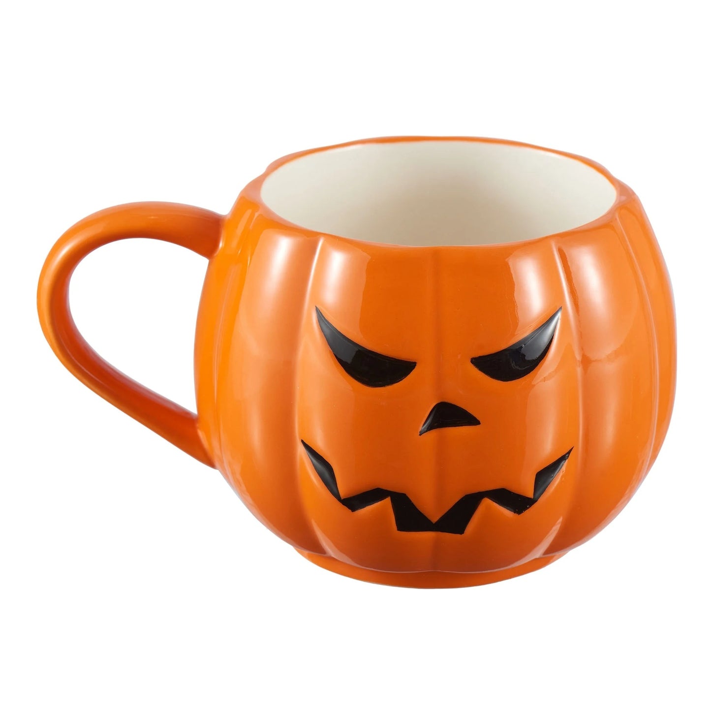 Jack-O’-Lantern Mug Set & Stackable Rack