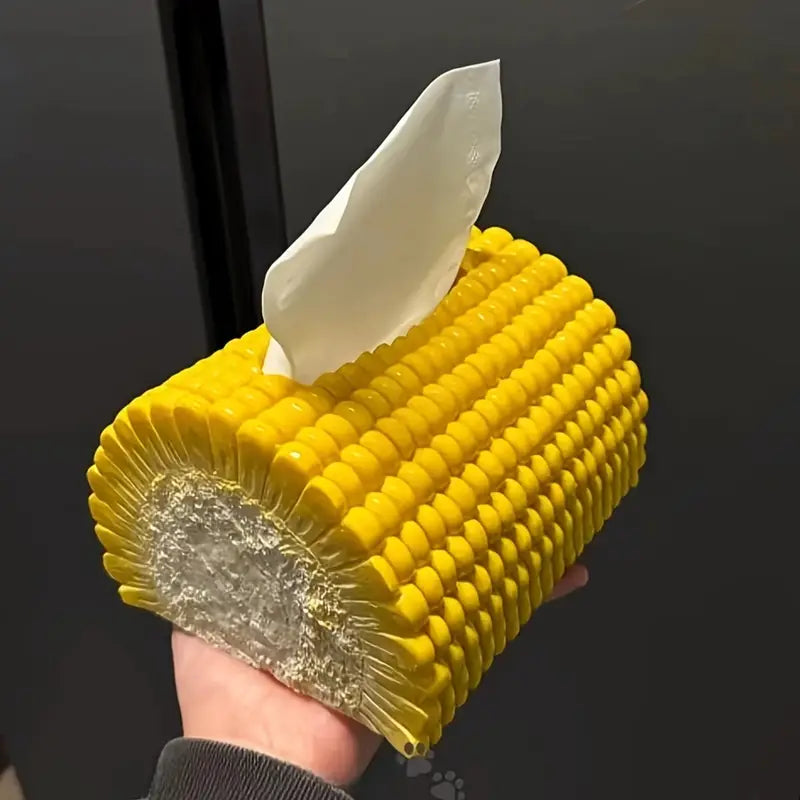 Corn Cob Tissue Box