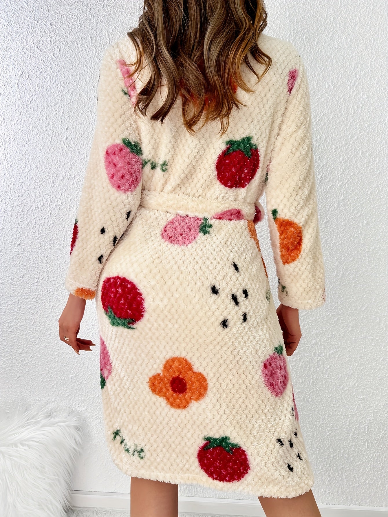 Strawberry & Bloom Lounge Robe