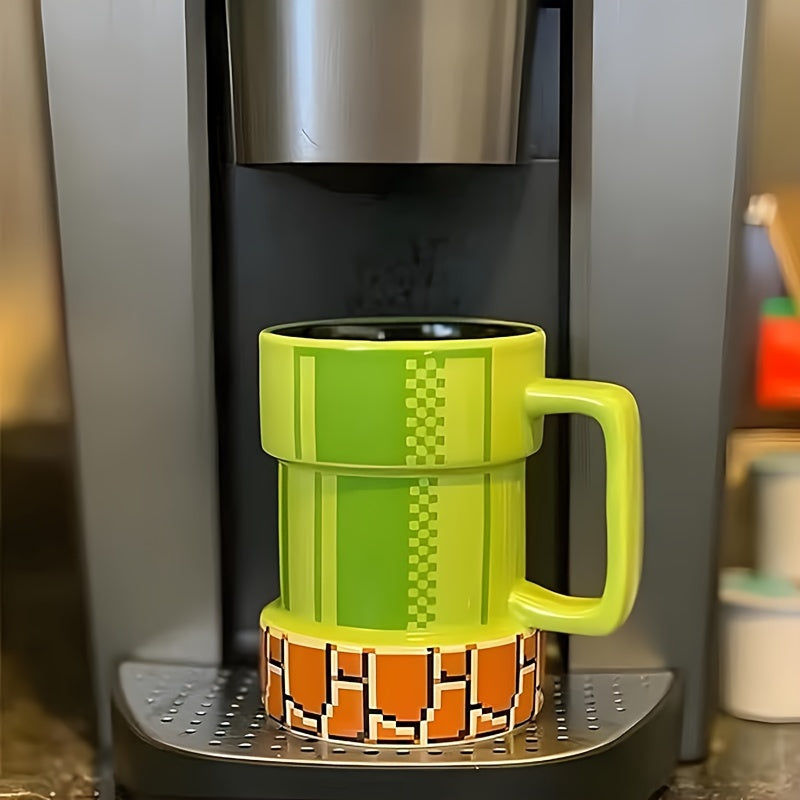 Retro Pixel Pipe Mug