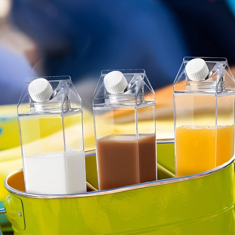 Transparent Juice Carton