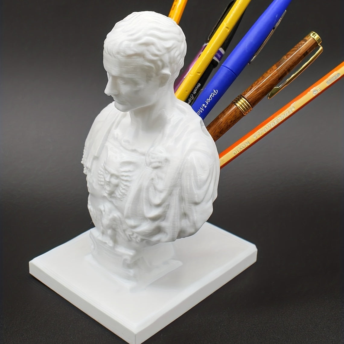 Julius Caesar Desk Pen Holder