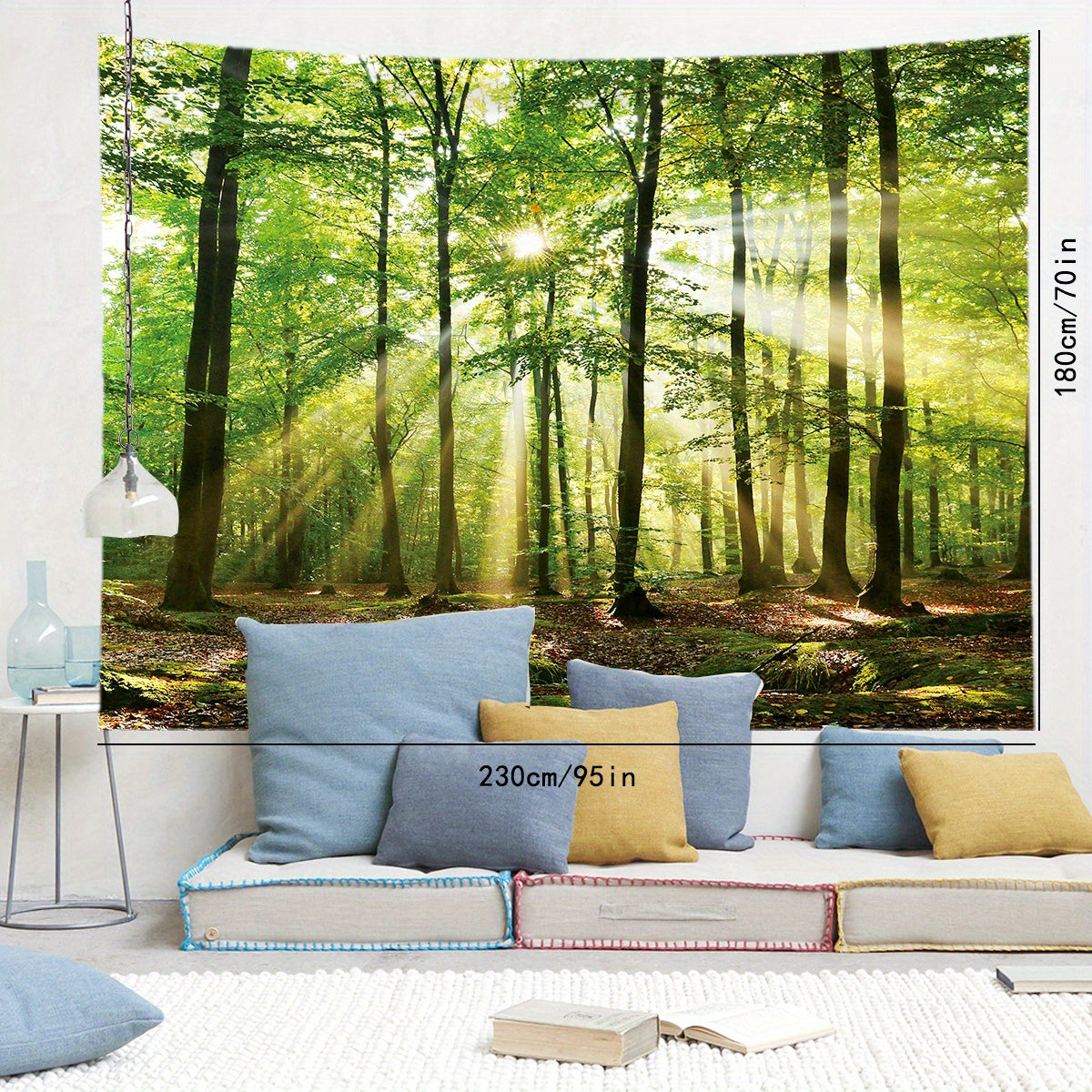 Enchanted Forest Print Tapestry