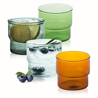 Retro-Spectrum™ Glassware Set of 4