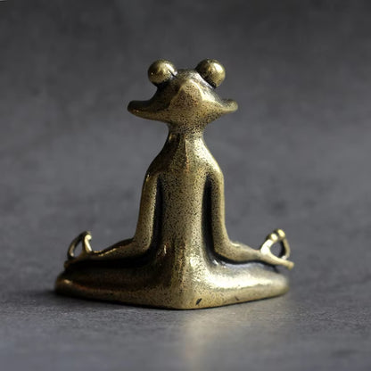 Frog of Reflection Incense Stand