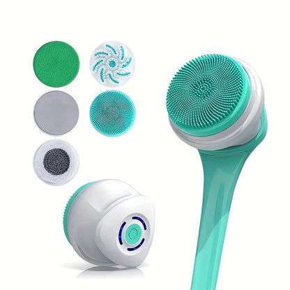 PureGlow 5-in-1 Electric Body Scrubber