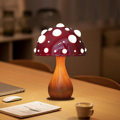 Enchanted Forest Mushroom Lamp