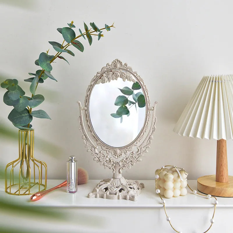 Vintage European Vanity Mirror