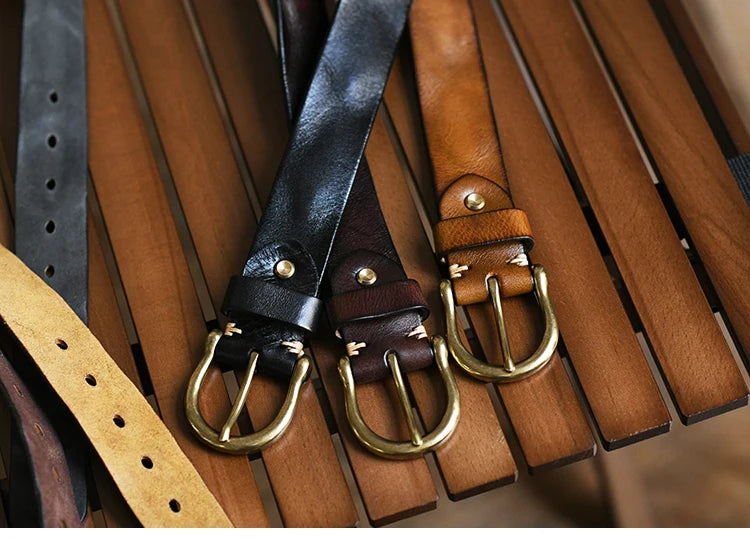 Horseshoe Buckle Belt