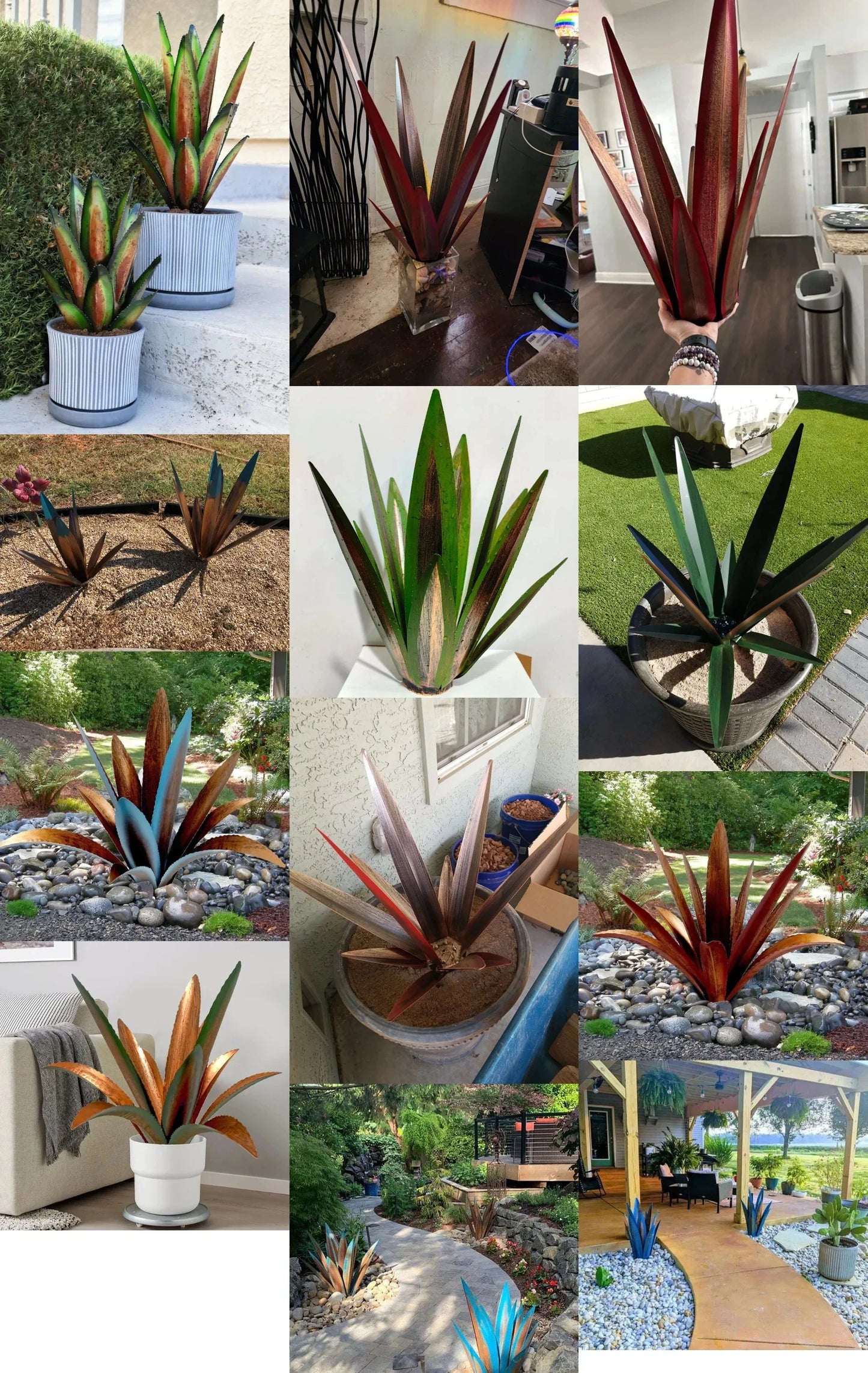 Agave Garden Accents