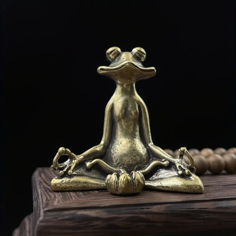 Frog of Reflection Incense Stand