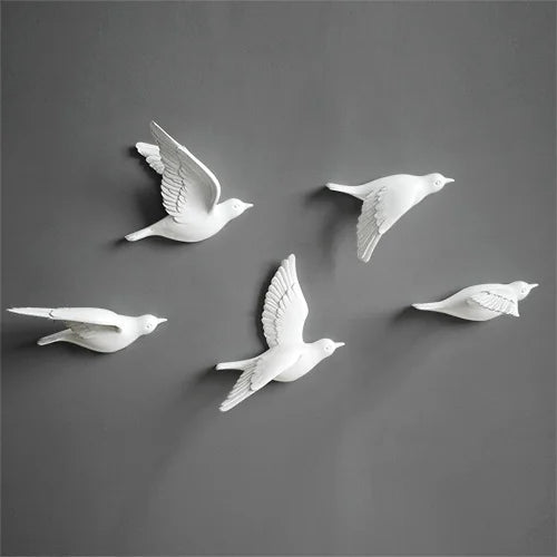 Aviary Dreams Flying Bird Wall Decor