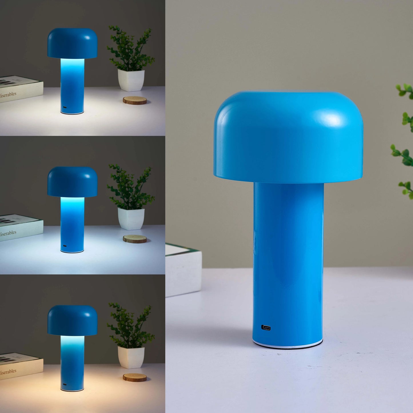 Italian Mushroom Iron Lamp