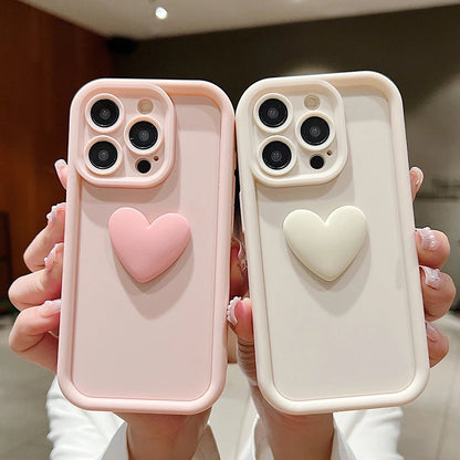 3D iPhone Heart Case