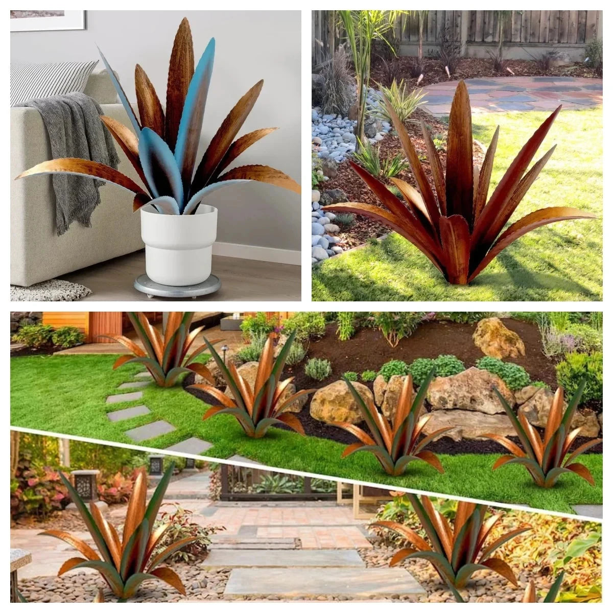 Agave Garden Accents