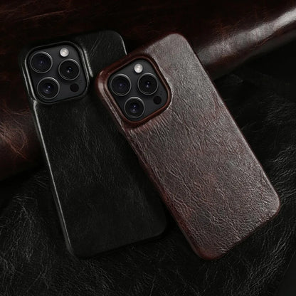 Signature Leather iPhone Shell Case