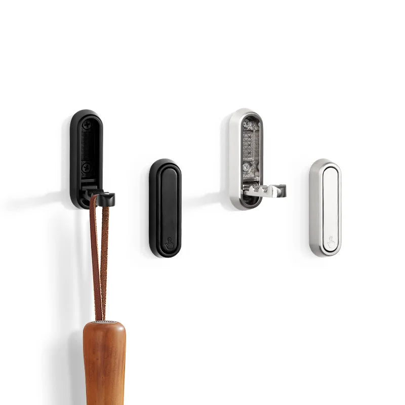 Modern Minimalist Retractable Wall Hooks