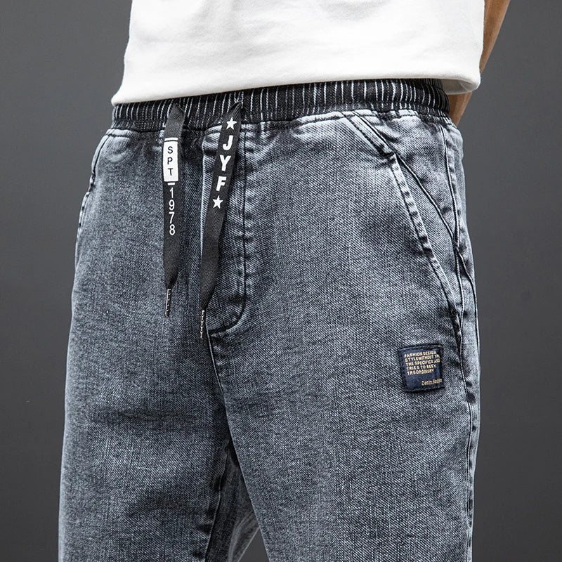 Men's Dynamic Denim Joggers