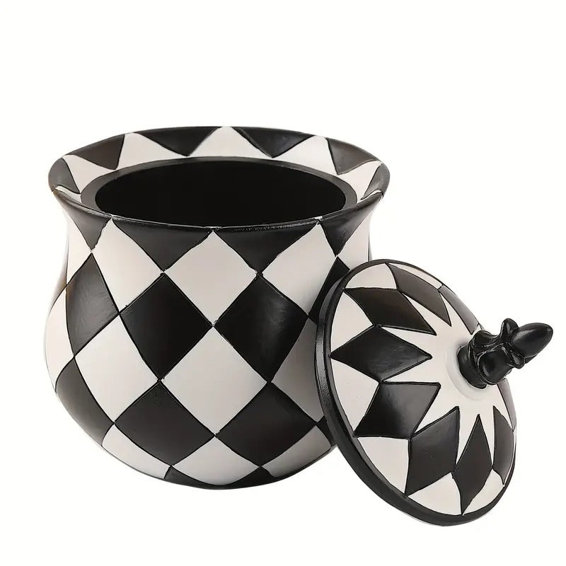 Harlequin Charm Storage Jar