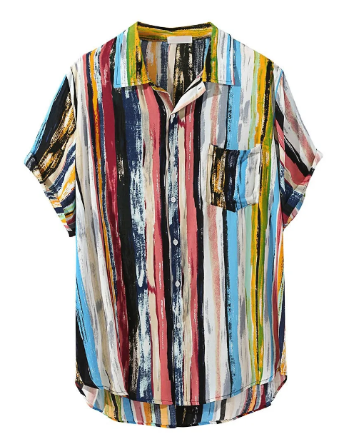 Vibrant Summer Art Shirt