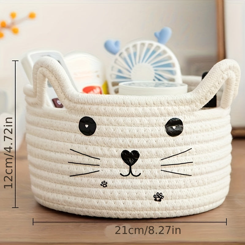 Cute Kitty Storage Baskets