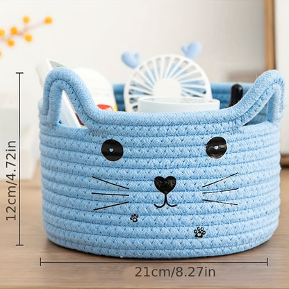 Cute Kitty Storage Baskets