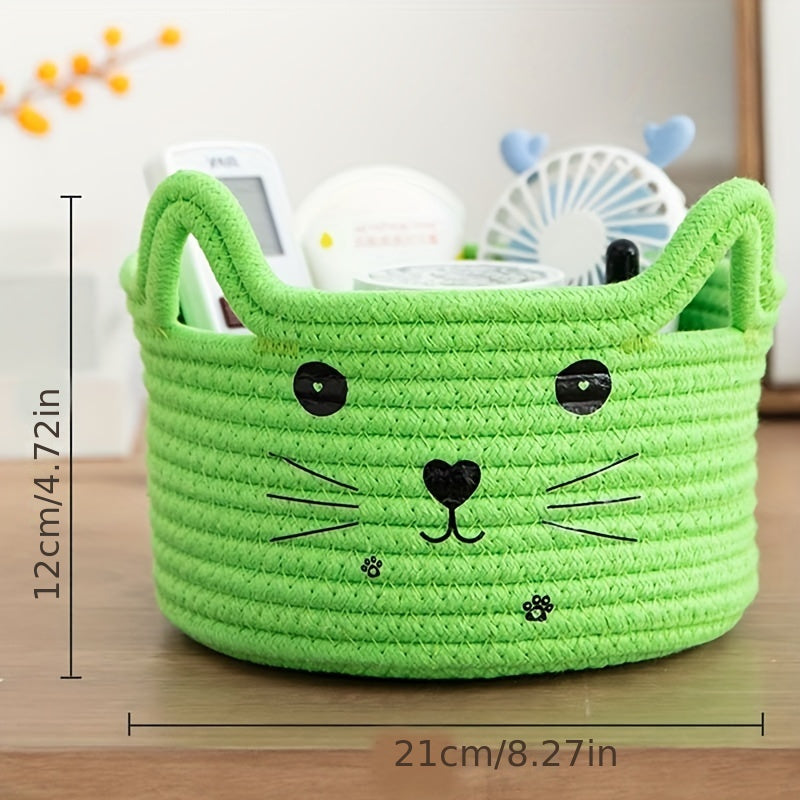 Cute Kitty Storage Baskets