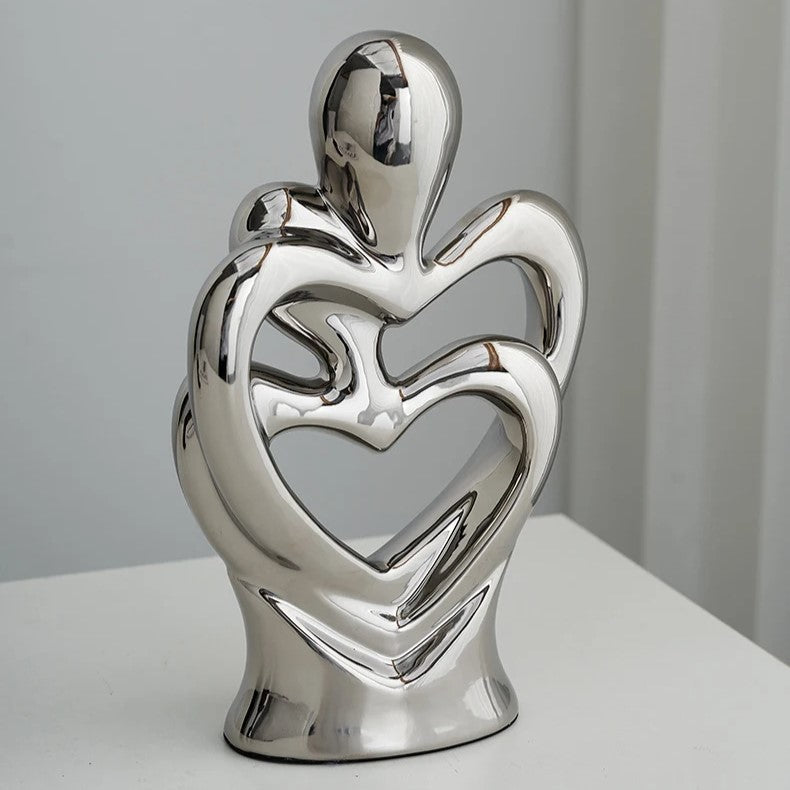 Abstract Lovers Sculpture