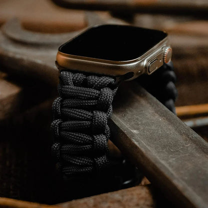 Rugged Timekeeper Paracord Apple Watch Band