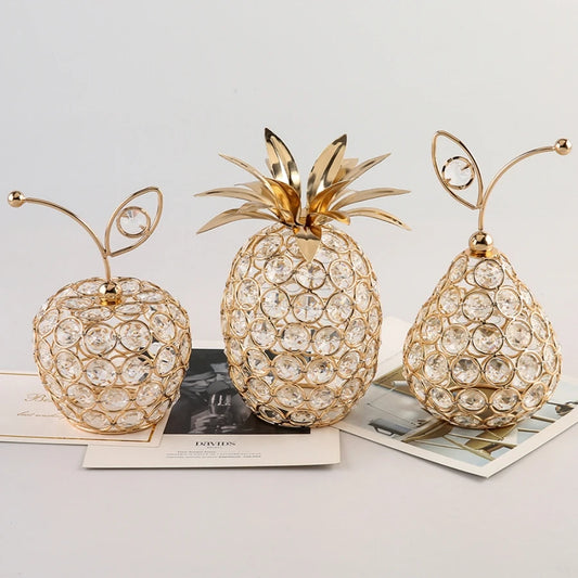 Golden Crystal Fruit Trio