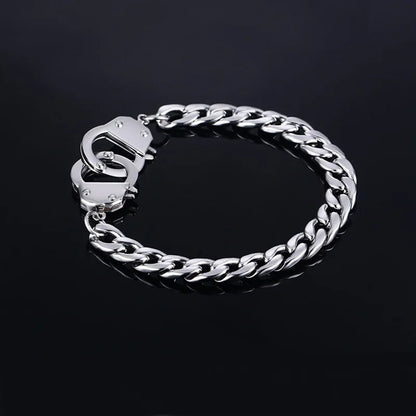 Liberty Links Handcuff Chain Bracelet