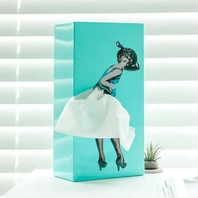 The Original Pin-Up Girl Tissue Box