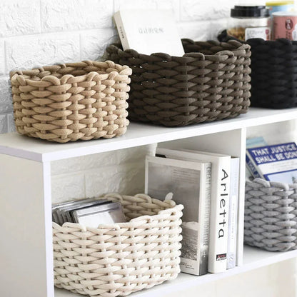 Chunky Knit Storage Basket