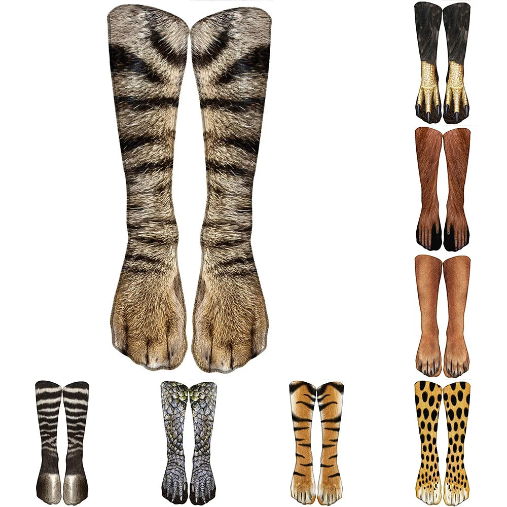 Beastly Threads Animal Print Socks