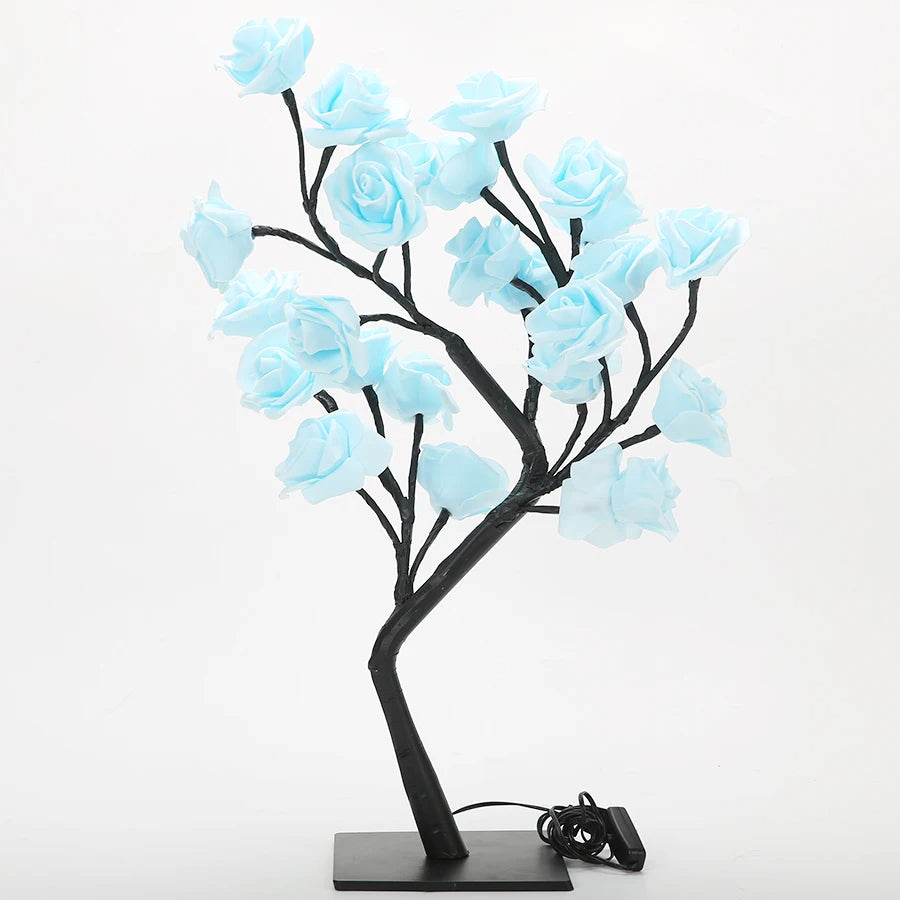 Eternal Bloom Glowing Rose Tree Lamp