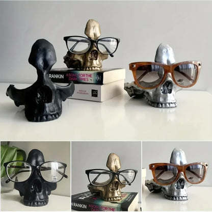 Skull Glasses Holder & Accessory Tray