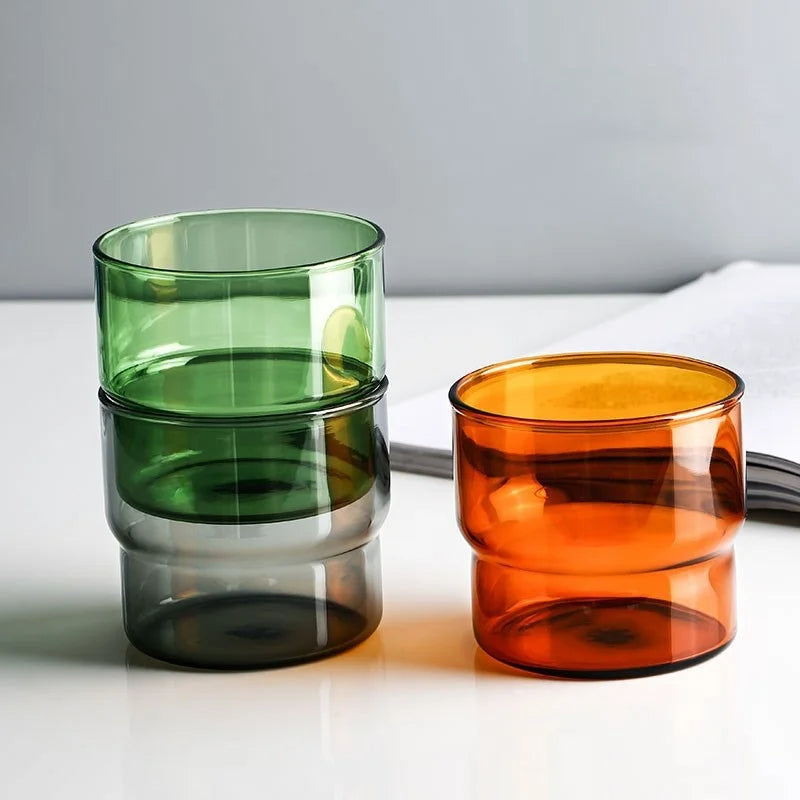 Retro-Spectrum™ Glassware Set of 4