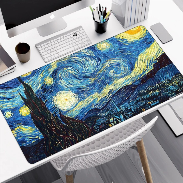 Starry Night Desk Mat