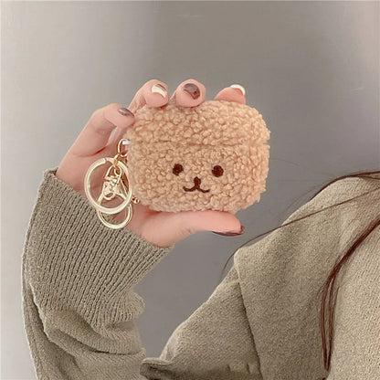 BearPods Fluffy AirPods Case