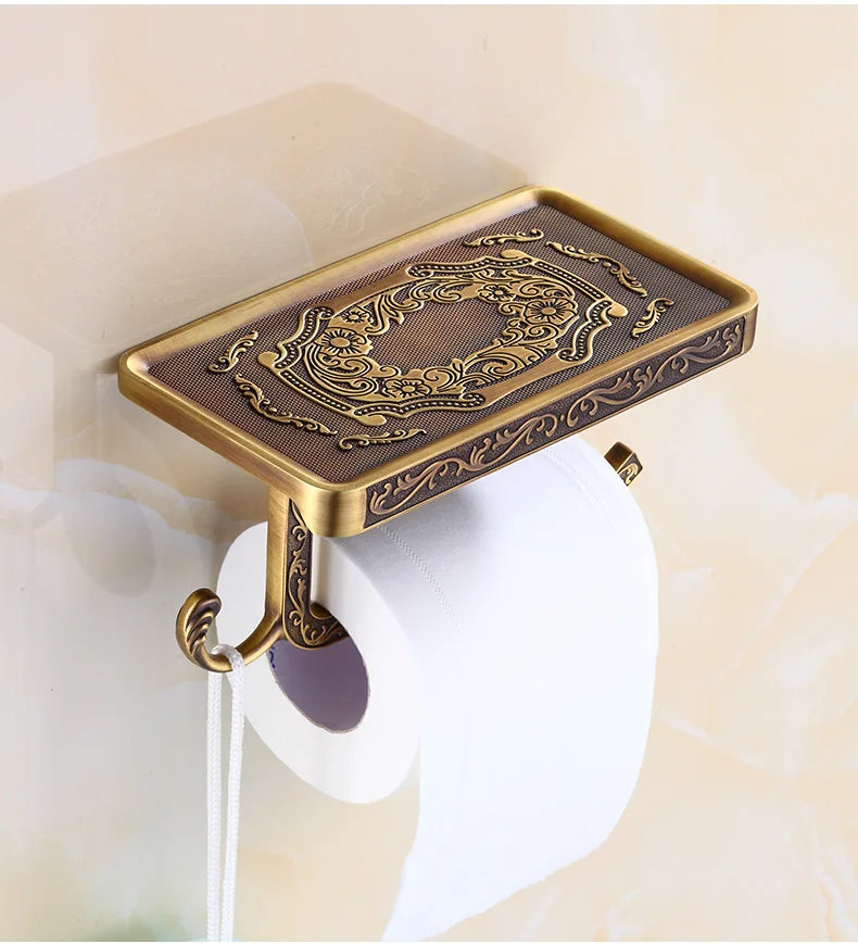 Baroque Elegance Tissue Holder