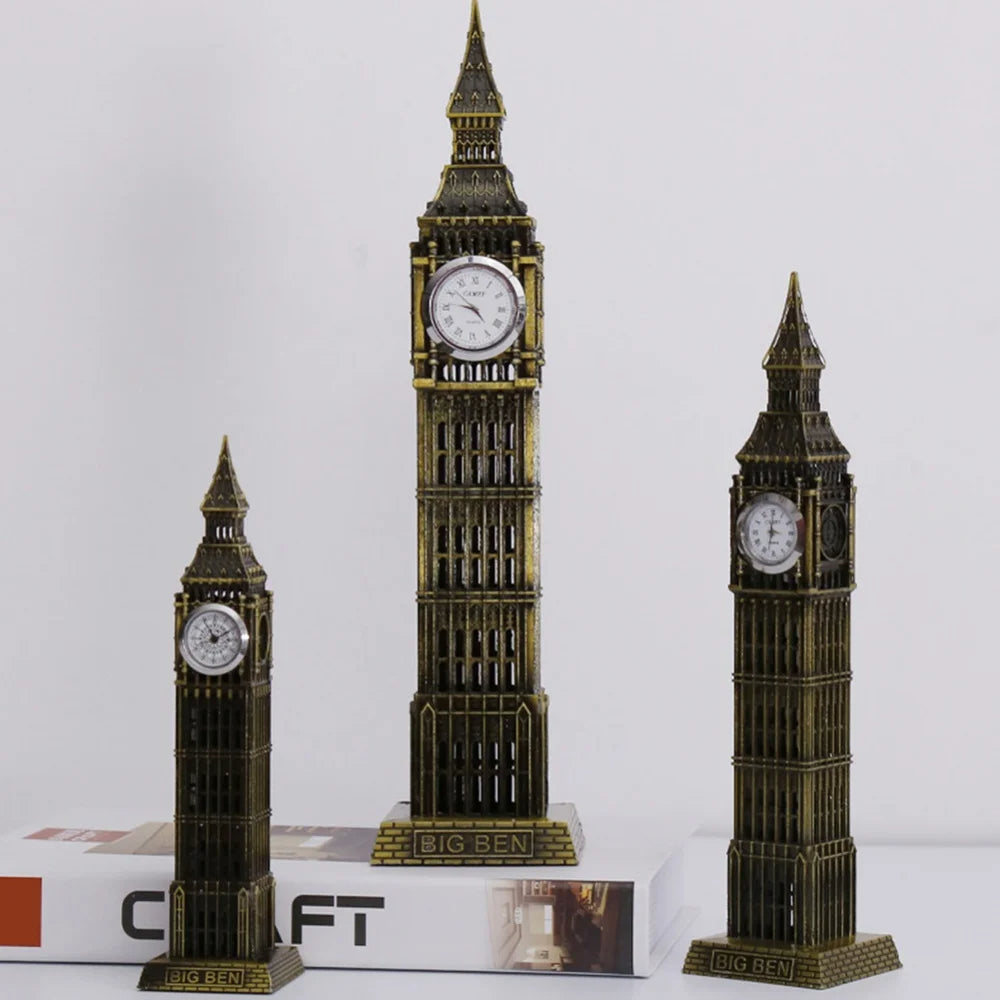 Big Ben London Clock Tower Decor Icon