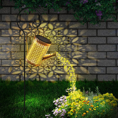 Glowing Garden Solar Cascading Watering Can