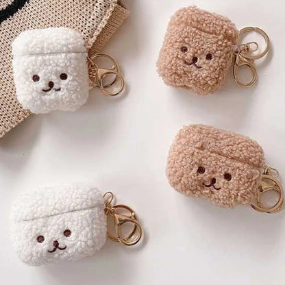 BearPods Fluffy AirPods Case