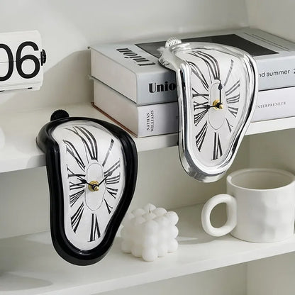 Time Warp Salvador Dali Inspired Clock Decor