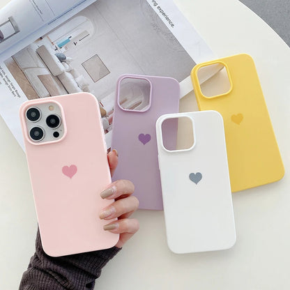 iLove Silicone iPhone Case