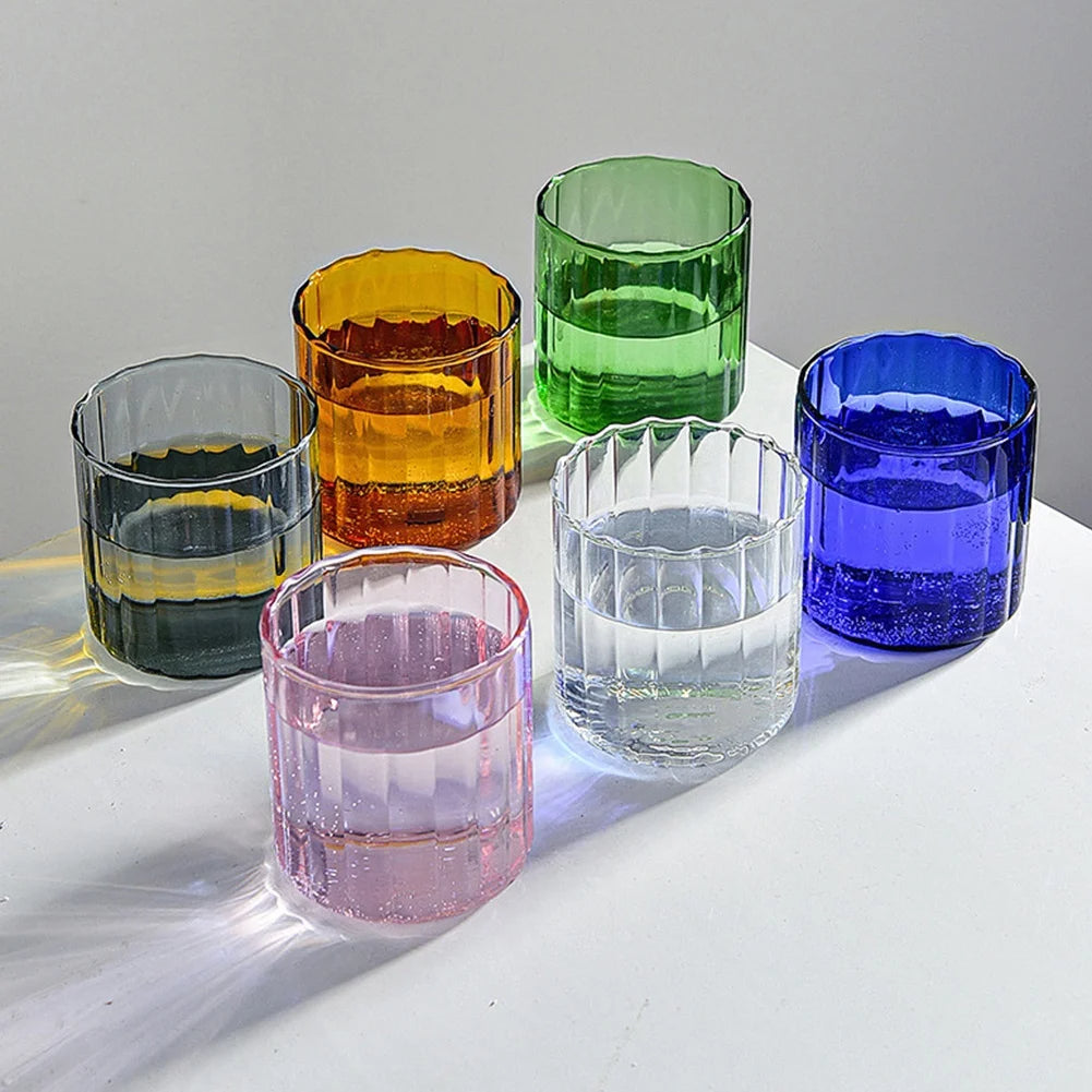 Prism Ridge Glassware Set of 6