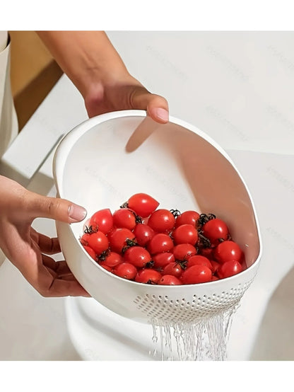 Wash & Drain 2-in-1 Bowl Sieve